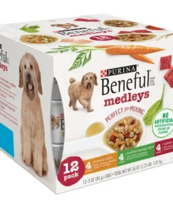 Beneful® Medleys Wet Dog Food Variety Pack - 12 Pack -Schlage Shop 00017800155120 CL GS1 JPEG