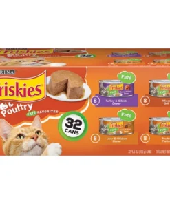 Friskies® Classic Pate Poultry Favorites Wet Cat Food Variety Pack - 32 Count