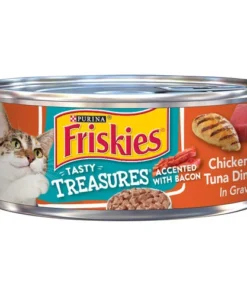 Friskies® Tasty Treasures Chicken & Tuna Dinner In Gravy Wet Cat Food - 5.5 Oz