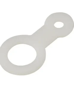 Ideal Door® Overhead Garage Door EZ-Set® White Plastic Tube Retainer Clip