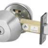 Yale 200 Series Satin Chrome Cylinder X Cylinder Door Deadbolt With Schlage C Keyway -Schlage Shop 085137