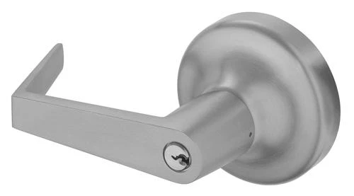 Yale® 440F Series Painted Aluminum Night Latch Function Lever Exit Device Trim With Schlage C Keyway 3 Yale® 440F Series Painted Aluminum Night Latch Function Lever Exit Device Trim With Schlage C Keyway