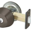 Yale 100 Series Satin Bronze Cylinder X Classroom Door Deadbolt With Schlage C Keyway -Schlage Shop 086062