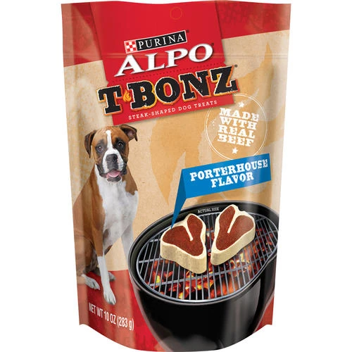 Alpo Purina® T-Bonz® Porterhouse Dog Treats - 10 Oz 3 Alpo Purina® T-Bonz® Porterhouse Dog Treats - 10 Oz