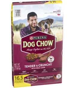 Dog Chow® Tender & Crunchy Lamb Dry Dog Food - 16.5 Lbs -Schlage Shop 1780014905 CL GS1 JPEG