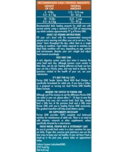 Purina ONE Purina® ONE Tender Selects Blend Chicken Dry Cat Food - 3.5 Lbs -Schlage Shop 1780057118 FC JPEG 3