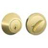 Dexter By Schlage Dexter® By Schlage® Bright Brass Single Cylinder Entry Door Deadbolt 1 Dexter By Schlage Dexter® By Schlage® Bright Brass Single Cylinder Entry Door Deadbolt -Schlage Shop 2195984 P LMD R