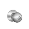 Schlage® Orbit Satin Chrome Commercial Storeroom Door Knob -Schlage Shop 2211583