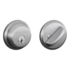 Schlage® Satin Chrome Single Cylinder Commercial Entry Door Deadbolt -Schlage Shop 2211903 Schlage P LF