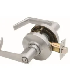 Schlage® Saturn Satin Chrome Commercial Bed & Bath Privacy Door Lever -Schlage Shop 2211928 Exterior