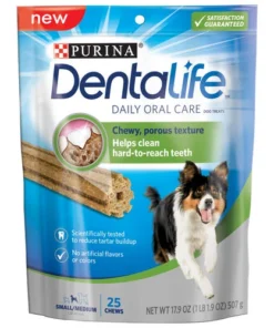 Purina® DentaLife™ Daily Oral Care Small/Medium Dog Treats - 17.9 Oz