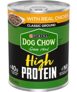 Dog Chow® High Protein Classic Ground Chicken Wet Dog Food - 13 Oz
