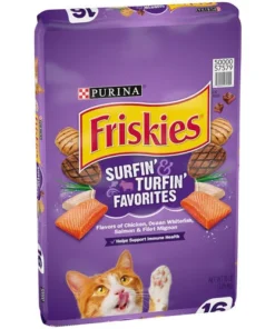 Friskies® Surfin' & Turfin' Favorites Dry Cat Food - 16 Lb -Schlage Shop 2537626 P RF