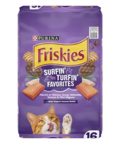 Friskies® Surfin' & Turfin' Favorites Dry Cat Food - 16 Lb