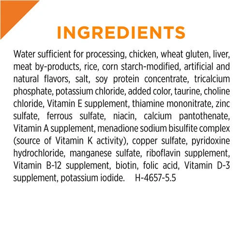 Purina Pro Plan Purina® Pro Plan® Adult Chicken & Rice In Gravy Wet Cat Food - 3 Oz 5 Purina Pro Plan Purina® Pro Plan® Adult Chicken & Rice In Gravy Wet Cat Food - 3 Oz - Image 3