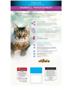 Purina Pro Plan Purina® Pro Plan® Adult Hairball Management Chicken & Rice Formula Cat Food - 3.5 Lbs -Schlage Shop 38100141378B