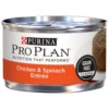 Purina Pro Plan Purina® Pro Plan® Adult Chicken & Spinach Classic Cat Food - 3 Oz -Schlage Shop 38100159144F