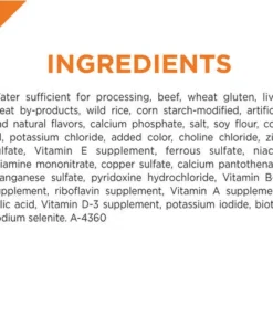 Purina Pro Plan Purina® Pro Plan® Savory Meals Braised Beef With Wild Rice Wet Dog Food - 10 Oz -Schlage Shop 38100161437I