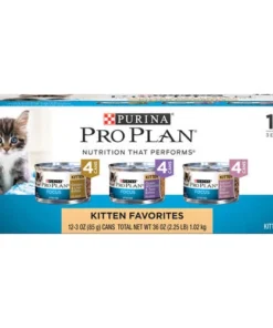 Purina Pro Plan Purina® Pro Plan® Focus Kitten Favorites Kitten Food - 12 Cans