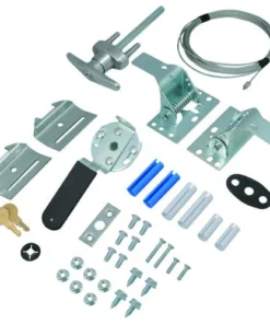 Ideal Door® Overhead Garage Door Keyed Lockset Kit