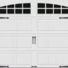 Ideal Door® Designer 9' X 7' White Insulated Garage Door With Windows (R-Value 6.3) -Schlage Shop 4254700 Master P 9 14 2020