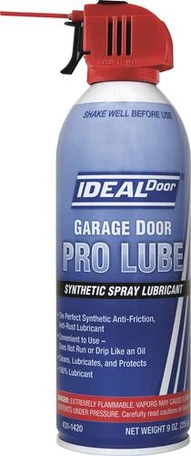 Ideal Door® Overhead Garage Door 9 Oz Synthetic Pro Lube 3 Ideal Door® Overhead Garage Door 9 Oz Synthetic Pro Lube