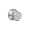Schlage® Bowery Satin Nickel Bed & Bath Privacy Door Knob