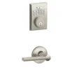 Dexter By Schlage Dexter® By Schlage® Solstice Satin Nickel Door Lever And Keypad Door Deadbolt -Schlage Shop 4403300 P LMD NEW