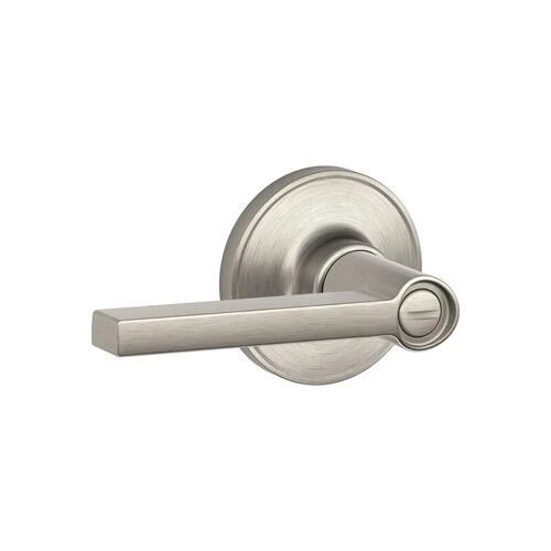 Dexter By Schlage Dexter® By Schlage® Solstice Satin Nickel Bed & Bath Privacy Door Lever 3 Dexter By Schlage Dexter® By Schlage® Solstice Satin Nickel Bed & Bath Privacy Door Lever