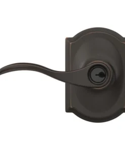 Schlage® Accent Aged Bronze Entry Door Lever With Camelot Trim -Schlage Shop 4404614 Ext FV