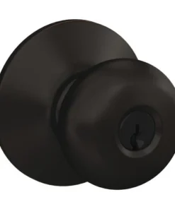 Schlage® Plymouth Aged Bronze Entry Door Knob