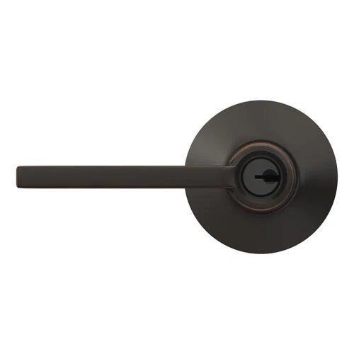 Schlage® Latitude Aged Bronze Entry Door Lever 5 Schlage® Latitude Aged Bronze Entry Door Lever - Image 3