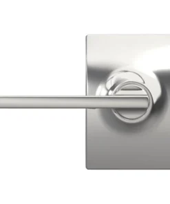 Schlage® Latitude Bright Chrome Hall & Closet Passage Door Lever With Century Trim 9 Schlage® Latitude Bright Chrome Hall & Closet Passage Door Lever With Century Trim -Schlage Shop 4404623 Ext FV