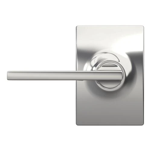 Schlage® Latitude Bright Chrome Hall & Closet Passage Door Lever With Century Trim 5 Schlage® Latitude Bright Chrome Hall & Closet Passage Door Lever With Century Trim - Image 3