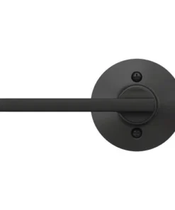 Schlage® Latitude Matte Black Non-Turning Dummy Door Lever -Schlage Shop 4404633 Ext FV