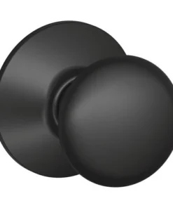 Schlage® Plymouth Matte Black Hall & Closet Passage Door Knob