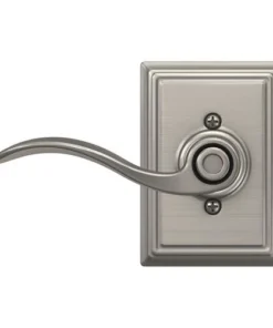 Schlage® Accent Satin Nickel Bed & Bath Privacy Door Lever With Addison Trim 13 Schlage® Accent Satin Nickel Bed & Bath Privacy Door Lever With Addison Trim -Schlage Shop 4404642 Int FV