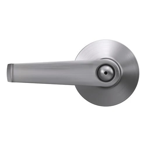 Schlage® Elan Satin Chrome Bed & Bath Privacy Door Lever 5 Schlage® Elan Satin Chrome Bed & Bath Privacy Door Lever - Image 3
