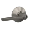 Schlage® Latitude Satin Nickel Bed & Bath Privacy Door Lever 2 Schlage® Latitude Satin Nickel Bed & Bath Privacy Door Lever -Schlage Shop 4404646 Ext LS