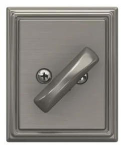 Schlage® Satin Nickel Single Cylinder Entry Door Deadbolt With Addison Trim -Schlage Shop 4404650 Int FV