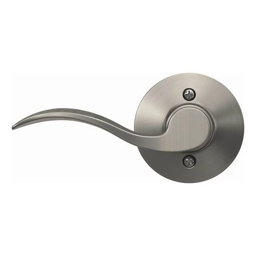 Schlage® Accent Satin Nickel Non-Turning Left Handed Dummy Door Lever 5 Schlage® Accent Satin Nickel Non-Turning Left Handed Dummy Door Lever - Image 3