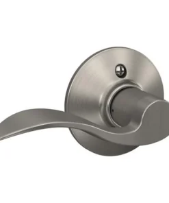 Schlage® Accent Satin Nickel Non-Turning Left Handed Dummy Door Lever