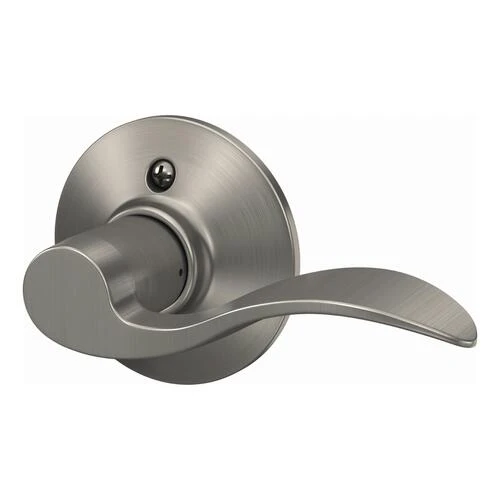 Schlage® Accent Satin Nickel Non-Turning Left Handed Dummy Door Lever 4 Schlage® Accent Satin Nickel Non-Turning Left Handed Dummy Door Lever - Image 2