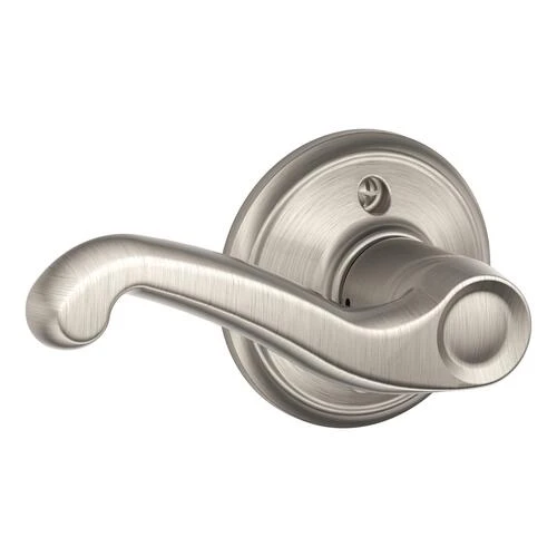 Schlage® Flair Satin Nickel Non-Turning Right Handed Dummy Door Lever 3 Schlage® Flair Satin Nickel Non-Turning Right Handed Dummy Door Lever