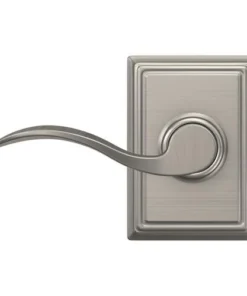 Schlage® Accent Satin Nickel Hall & Closet Passage Door Lever With Addison Trim -Schlage Shop 4404674 Ext FV