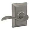 Schlage® Accent Satin Nickel Hall & Closet Passage Door Lever With Addison Trim 1 Schlage® Accent Satin Nickel Hall & Closet Passage Door Lever With Addison Trim -Schlage Shop 4404674 Ext LS
