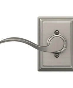 Schlage® Accent Satin Nickel Hall & Closet Passage Door Lever With Addison Trim -Schlage Shop 4404674 Int FV