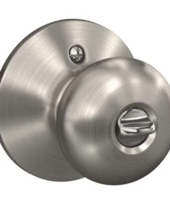 Schlage® Plymouth Satin Nickel Entry Door Knob 10 Schlage® Plymouth Satin Nickel Entry Door Knob -Schlage Shop 4404681 Int LS