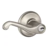 Schlage® Flair Satin Nickel Entry Door Lever -Schlage Shop 4404683 Ext LS