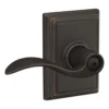 Schlage® Accent Aged Bronze Bed & Bath Privacy Door Lever With Addison Trim 2 Schlage® Accent Aged Bronze Bed & Bath Privacy Door Lever With Addison Trim -Schlage Shop 4404689 Ext LS